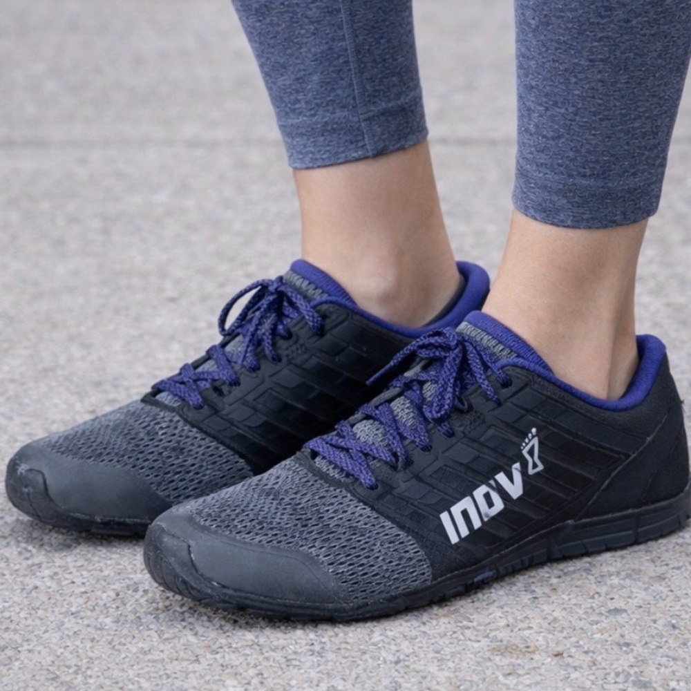 -INOV-8 Bare-XF 210 V2 Meta-Flex Purple Blk. Grey Sneaker As-New Men 5.5 Women 7